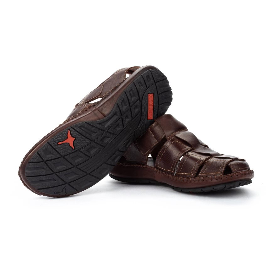 Men's Pikolinos TARIFA Sandals Brown | NZ B82Q059